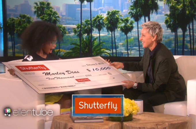 Marley On Ellen