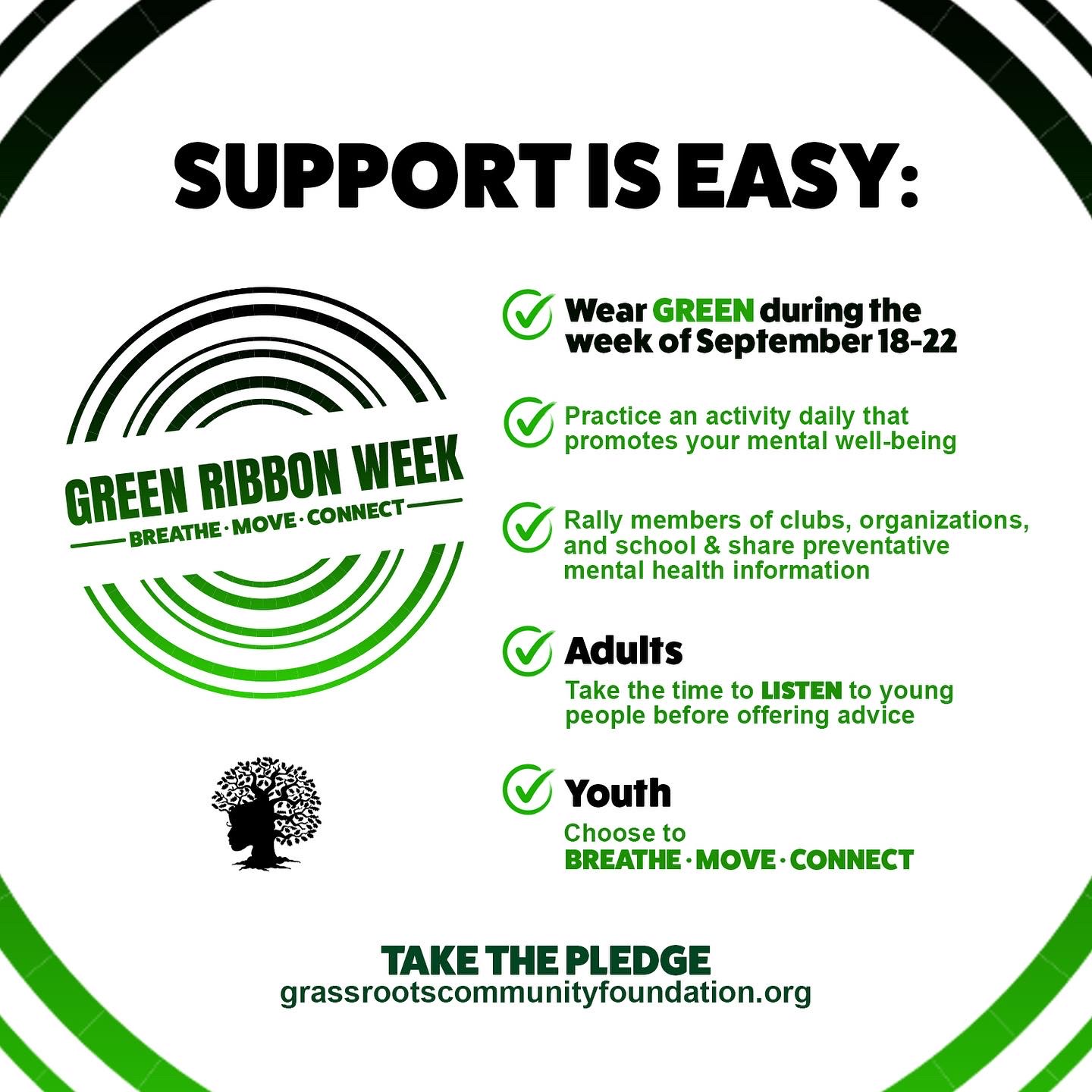 Green Ribbon Support